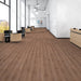 Patcraft - Crossover Click - 7 in. x 48 in. Luxury Vinyl - Nature floor installation