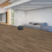 Patcraft - Crossover Click - 7 in. x 48 in. Luxury Vinyl - Smokey Taupe floor installation