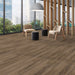 Patcraft - Crossover Click - 7 in. x 48 in. Luxury Vinyl - Smokey Taupe floor installation