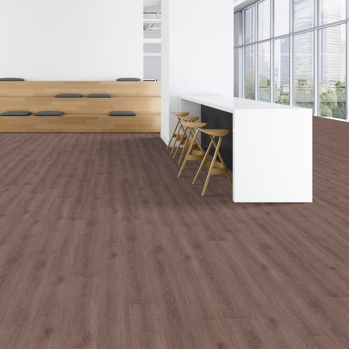 Patcraft - Crossover Click - 7 in. x 48 in. Luxury Vinyl - Mountain View floor installation