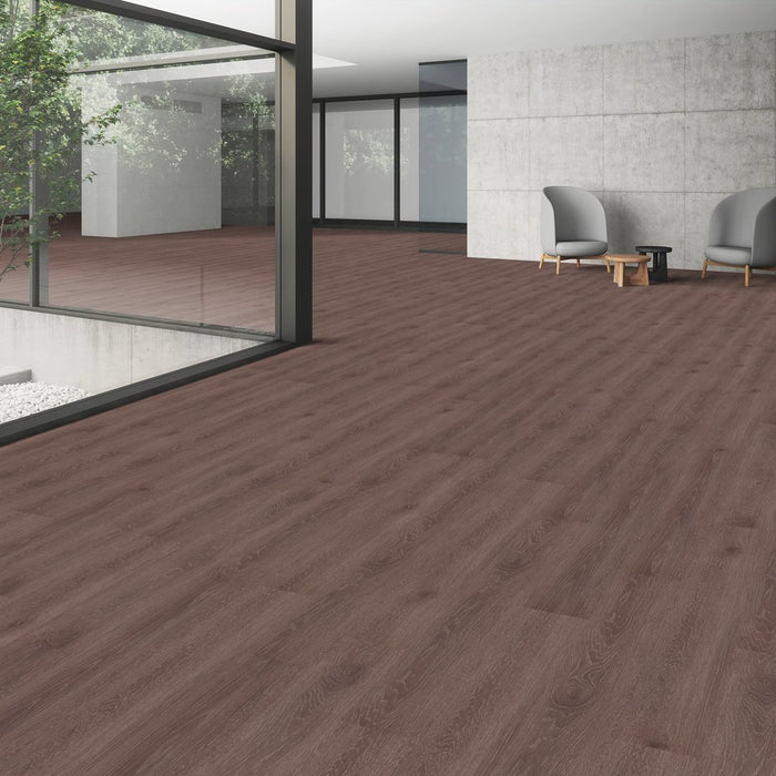 Patcraft - Crossover Click - 7 in. x 48 in. Luxury Vinyl - Mountain View floor installation