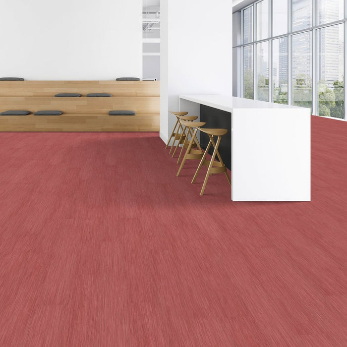 Patcraft - Crossover Click - 7 in. x 48 in. Luxury Vinyl - Robin floor installation