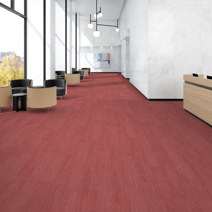 Patcraft - Crossover Click - 7 in. x 48 in. Luxury Vinyl - Robin floor installation