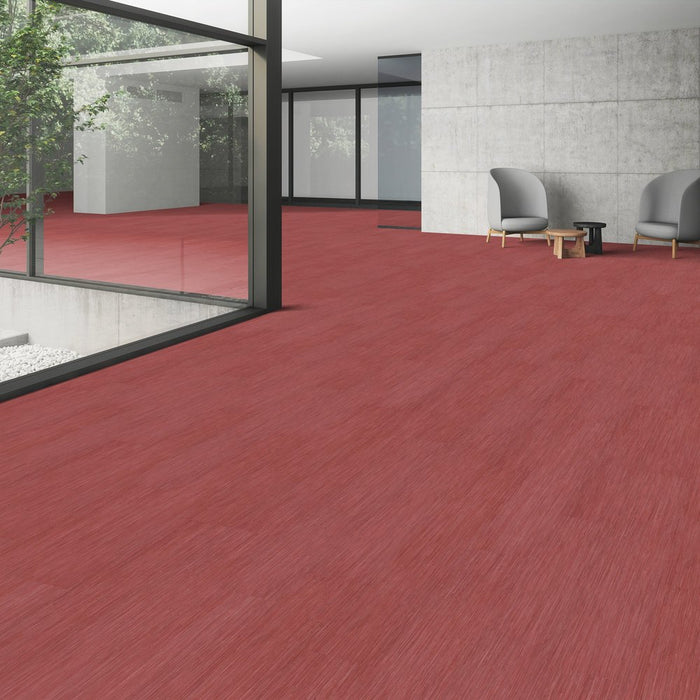 Patcraft - Crossover Click - 7 in. x 48 in. Luxury Vinyl - Robin floor installation