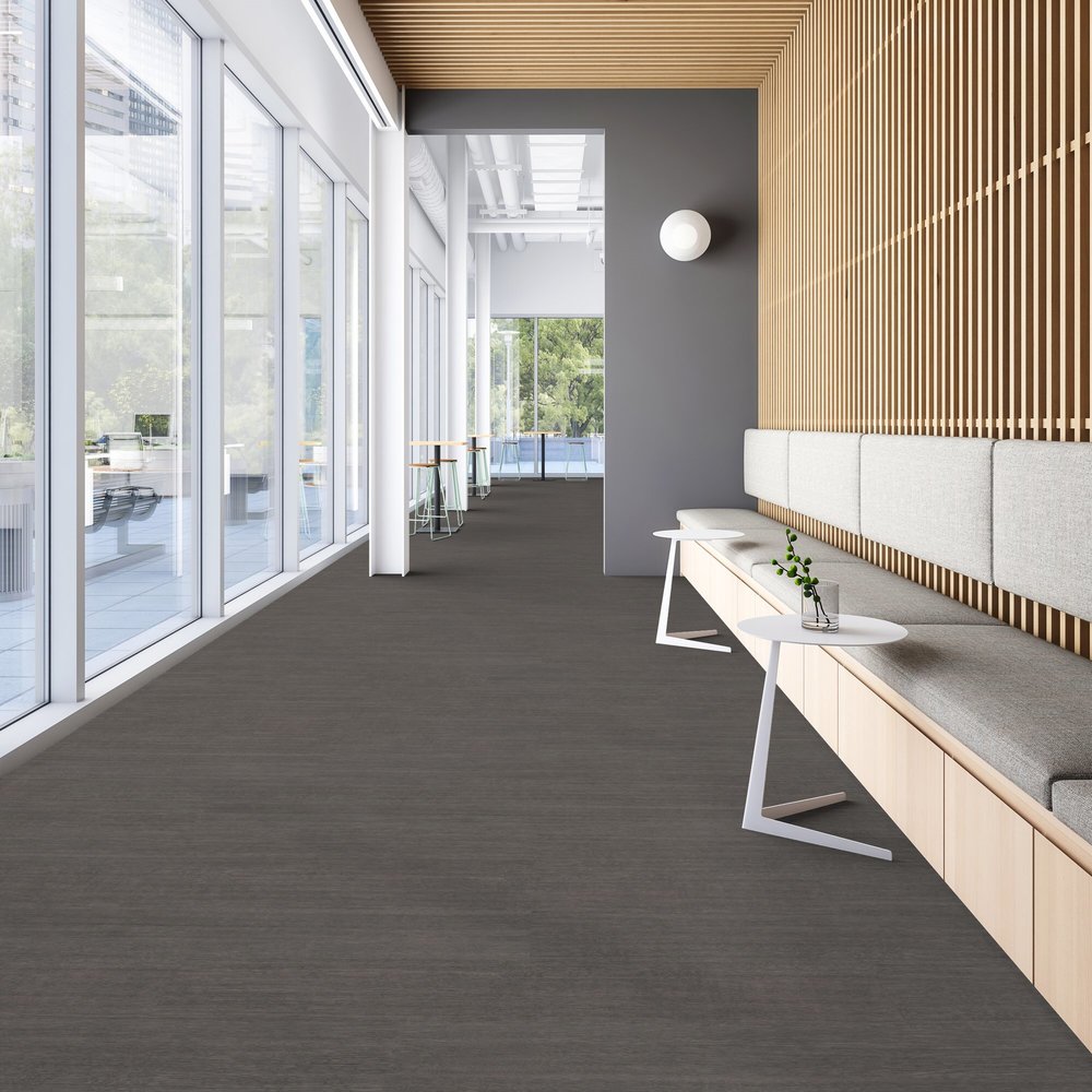 Patcraft - Eco System - Enrich Plank - 10 in. x 60 in. Luxury Vinyl - Wander floor installation