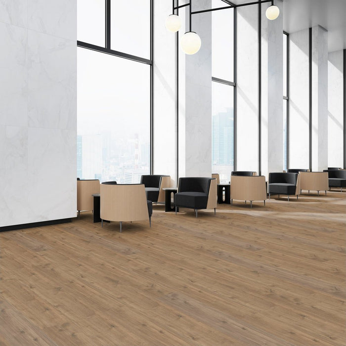 Patcraft - Eco System - Enrich Plank - 10 in. x 60 in. Luxury Vinyl - Inspire floor installation