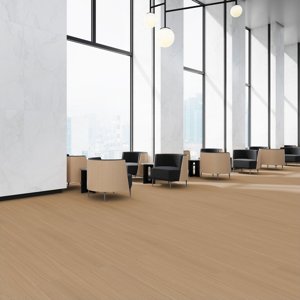 Patcraft - Eco System - Enrich Plank - 10 in. x 60 in. Luxury Vinyl - Assurance floor installation