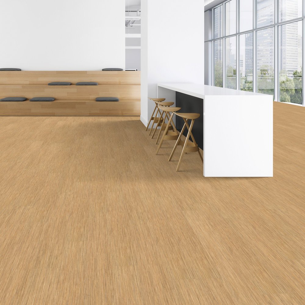 Patcraft - Click Refresh - 7 in. x 48 in. Luxury Vinyl - Reed floor installation