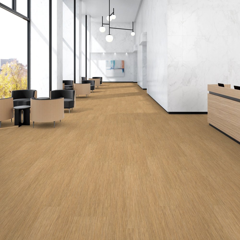 Patcraft - Click Refresh - 7 in. x 48 in. Luxury Vinyl - Reed floor installation