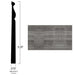 Johnsonite Commercial - Masquerade - 5.25 in. Rubber Wall Base - Classic Metastone Ferro