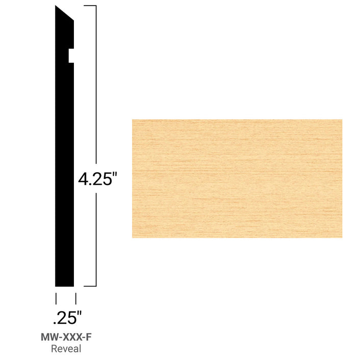 Johnsonite Commercial - Masquerade - 4.25 in. Rubber Wall Base - Reveal Light Balsa