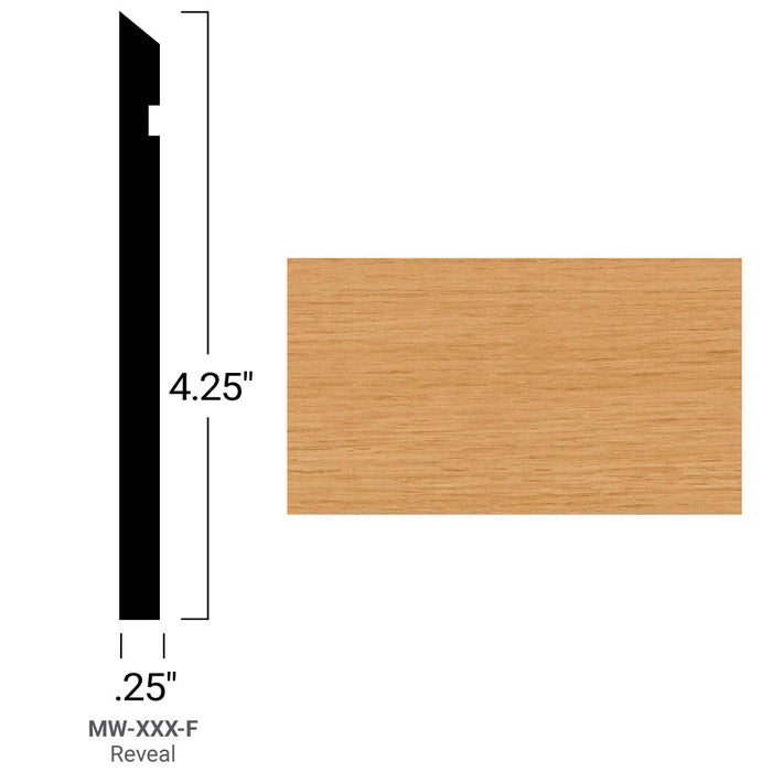 Johnsonite Commercial - Masquerade - 4.25 in. Rubber Wall Base - Reveal Midline Beech