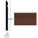 Johnsonite Commercial - Masquerade - 4.25 in. Rubber Wall Base - Reveal Red Mission