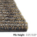 Kraus - Rhone - Commercial Carpet Tile - Acorn Close View 2