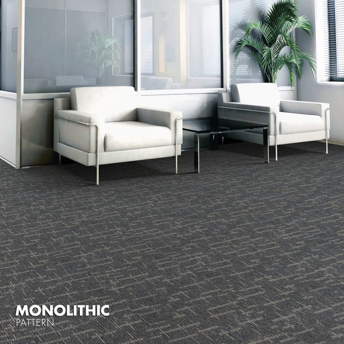 Kraus - Perspective - Commercial Carpet Tile - Attribute Room sCene