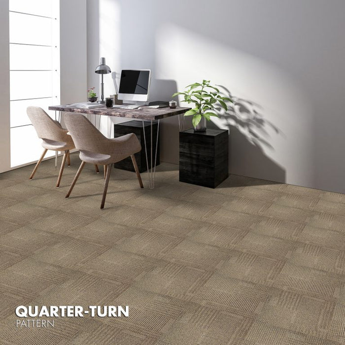 Kraus - Rhone - Commercial Carpet Tile - Biscuit Room