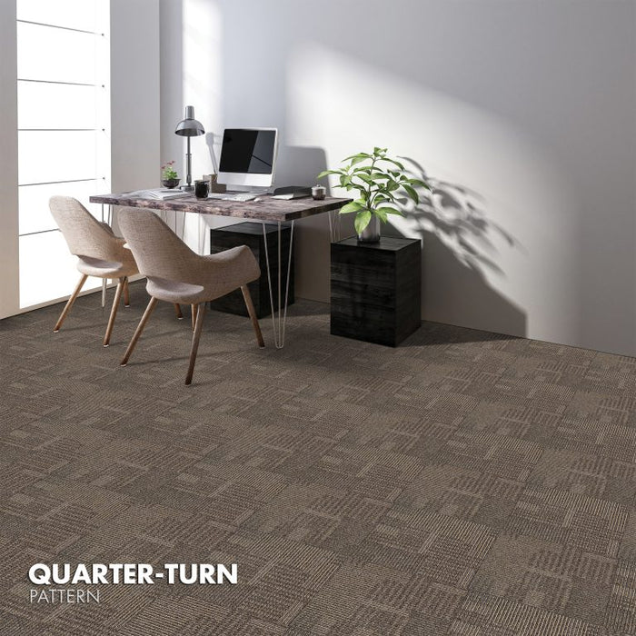 Kraus - Rhone - Commercial Carpet Tile - Coffee Room Scene