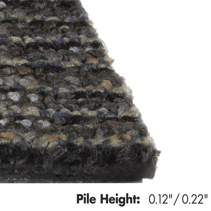 Kraus - Rhone - Commercial Carpet Tile - Graphite Close View 2