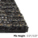 Kraus - Rhone - Commercial Carpet Tile - Graphite Close View 2