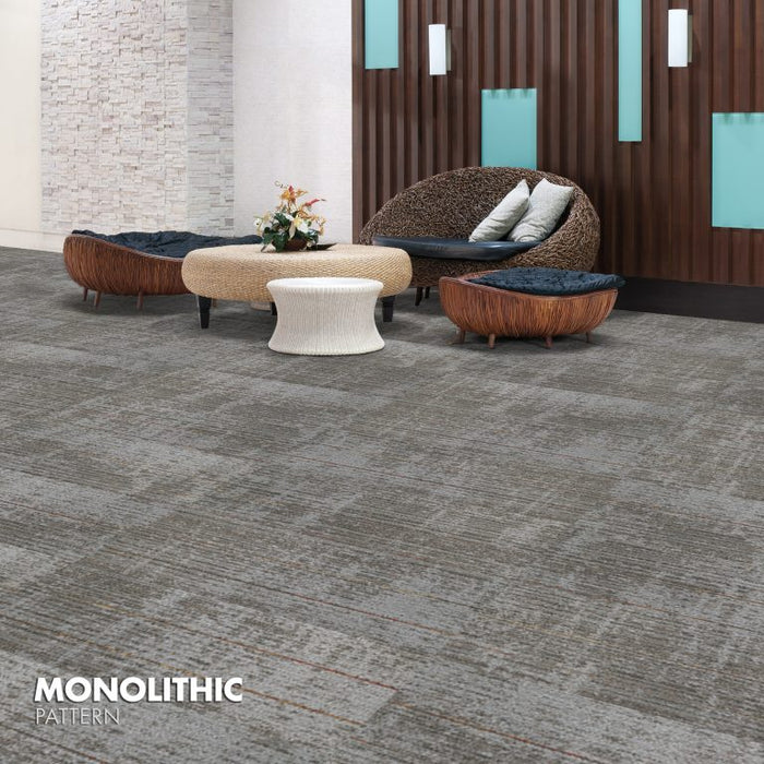 Kraus - Impulse - Commercial Carpet Tile - Iced Marble Room SCene