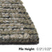 Kraus - Rhone - Commercial Carpet Tile - Khaki Close View 2