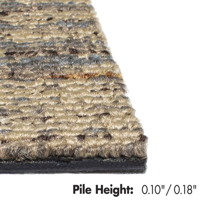 Kraus - Impulse - Commercial Carpet Tile - Northwood Trail Edge View
