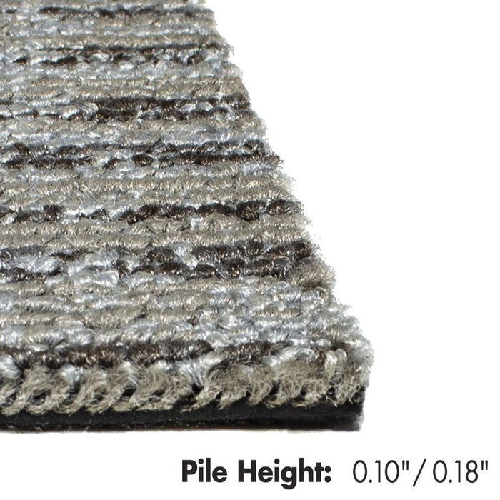 Kraus - Impulse - Commercial Carpet Tile - Rain Dunes Edge View