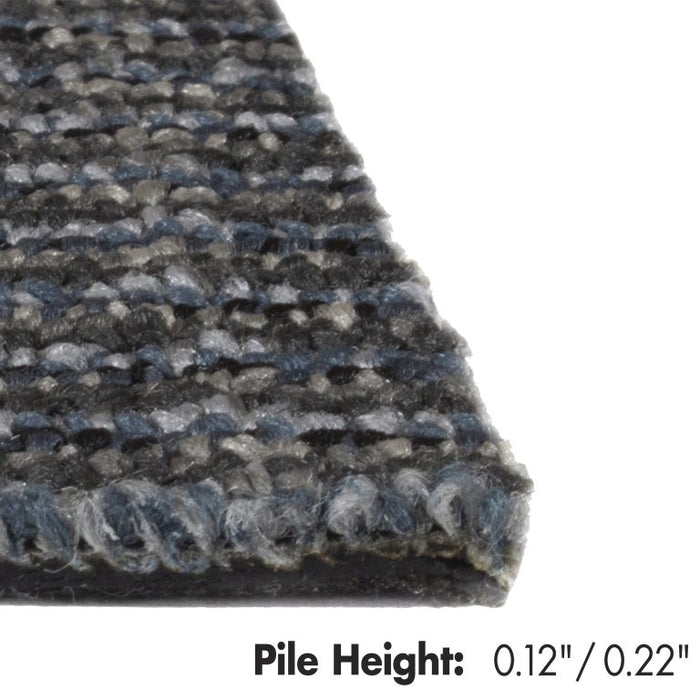Kraus - Rhone - Commercial Carpet Tile - Steel Close View 2