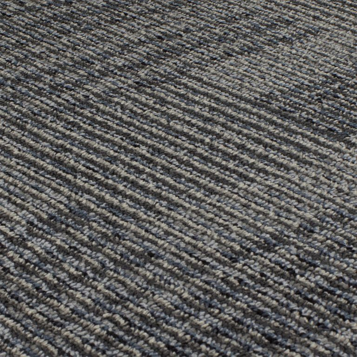 Kraus - Rhone - Commercial Carpet Tile - Steel Close View