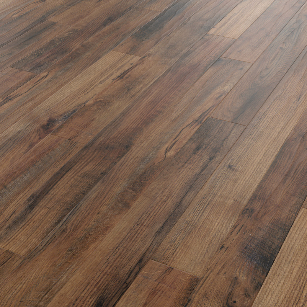 Karndean - Art Select 48&quot; x 4.5&quot; Glue Down Commercial Vinyl - Blended Oak Angled View