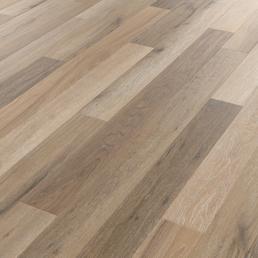 Karndean - Art Select 48&quot; x 4.5&quot; Glue Down Commercial Vinyl - Canterbury Ash Angled View