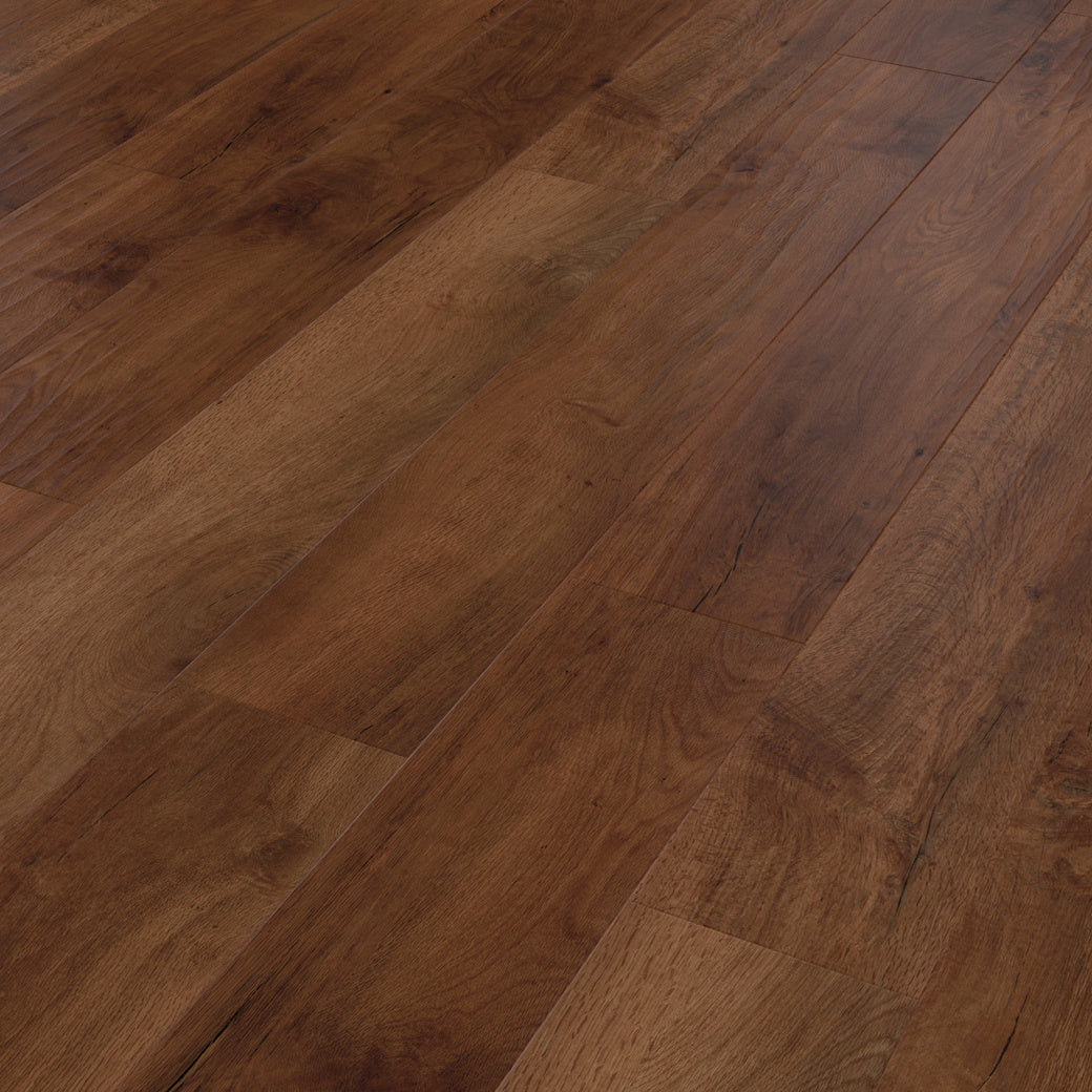 Karndean - Art Select 48&quot; x 7&quot; Glue Down Commercial Vinyl - Autumn Oak Angled View