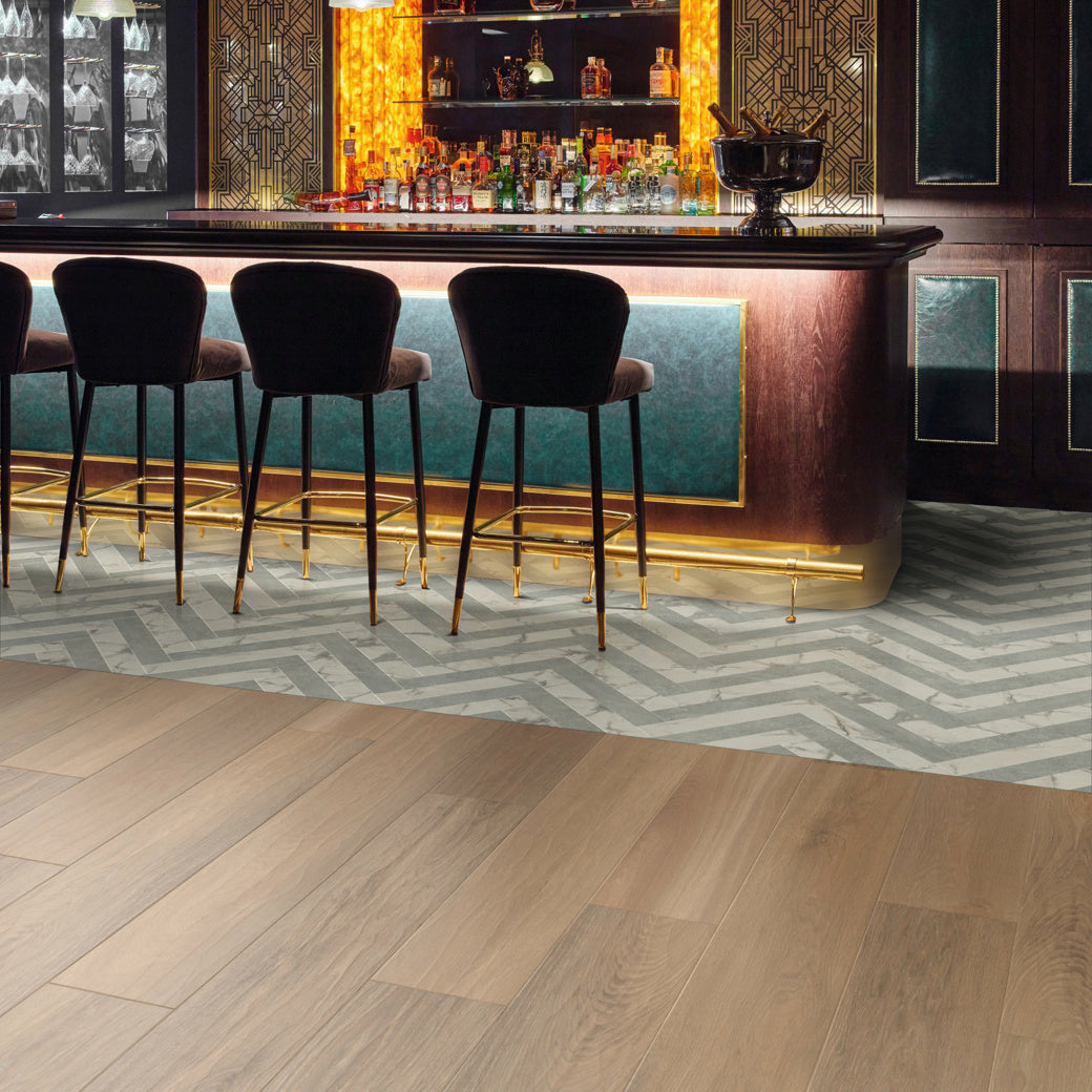 Karndean - Art Select 56&quot; x 9&quot; Glue Down Commercial Vinyl - Dune Oak Room Scene 2