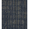 See Philadelphia Commercial - Common Threads - Mesh Weave - Carpet Tile - Lapis