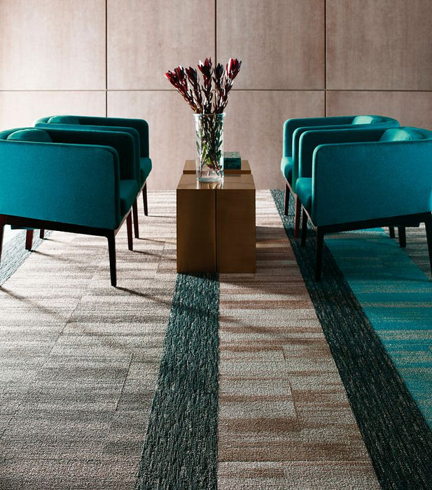 Philadelphia Commercial - Natural Formations - Ridges - Carpet Tile - Magnetite