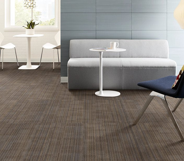 Philadelphia Commercial - Elevate - Ascension Carpet Tile - Recreate 00204 Installed
