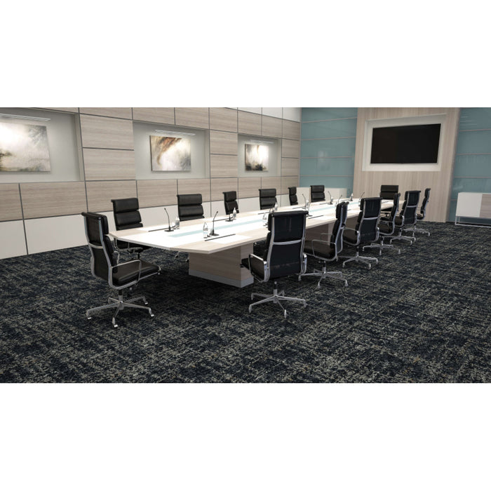 Mohawk - Above and Below - Biotope - 12 in. x 36 in. - Commercial Carpet Tile - Morel Installed