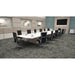 Mohawk - Above and Below - Biotope - 12 in. x 36 in. - Commercial Carpet Tile - Oak Bolete Installed