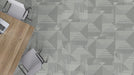 Mohawk - Art Exposure - Enlivened BT455 - 24 in. x 24 in. - Commercial Carpet Tile - 924 Platinum Installed