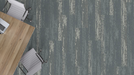 Mohawk Group - Art Style - Metallic Path - 12 in. x 36 in. - Commercial Carpet Tile - Platinum Gleam Installed
