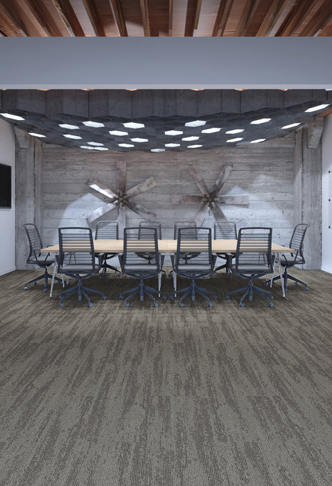 Mohawk Group - Art Style - Shared Path - Commercial Carpet Tile - Ecru