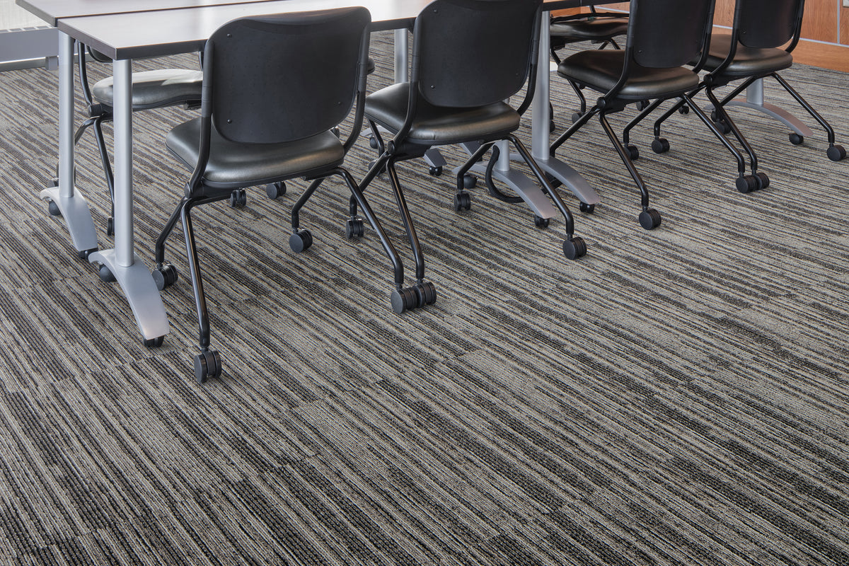Mohawk Group - Artisanal - Blended Twist - Carpet Tile -  Installed