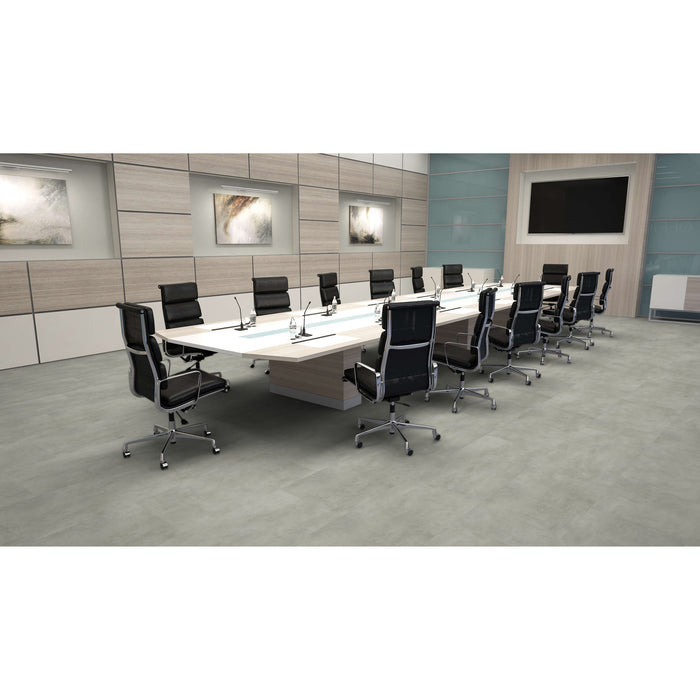 Mohawk - Hot and Heavy II - Bolder 3.0 PVC Free - 18 in. x 36 in. - Resilient Tile - Slate Installed