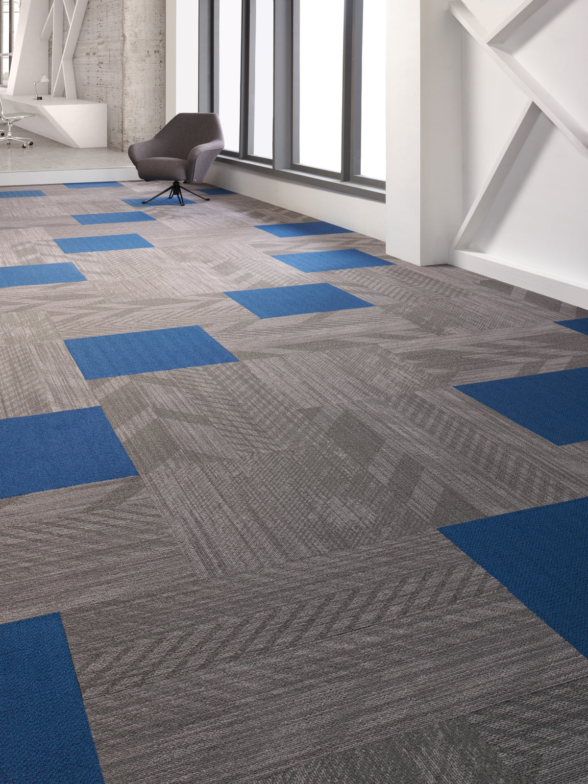 Mohawk Group - Colorbeat - Commercial Carpet Tile - Sterling Gray