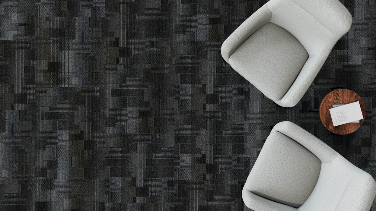 Mohawk Group - Taking Steps - Motivated Movement - Commercial Carpet Tile - Hudson Installed