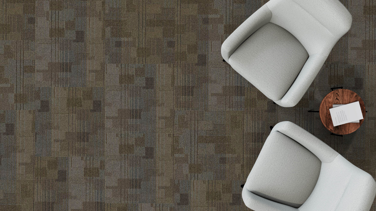 Mohawk Group - Taking Steps - Motivated Movement - Commercial Carpet Tile - Ll Installed