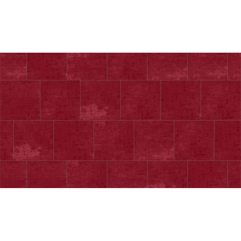 Mohawk - Chromatic Cadence - 24 in. x 24 in. - Commercial Carpet Tile - Magenta Haze Installed