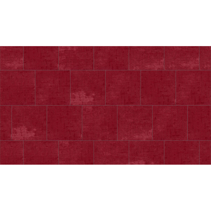Mohawk - Chromatic Cadence - 24 in. x 24 in. - Commercial Carpet Tile - Magenta Haze Installed