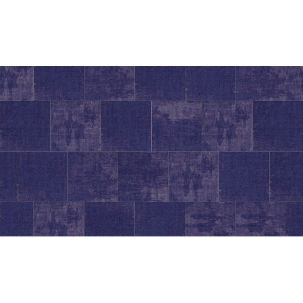 Mohawk - Chromatic Cadence - 24 in. x 24 in. - Commercial Carpet Tile - Purple Rain Installed