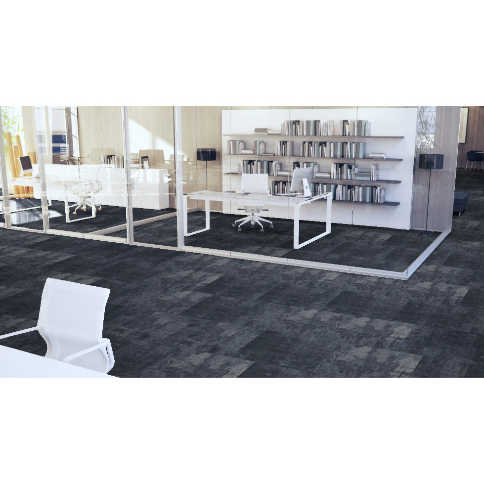 Mohawk - Chromatic Cadence - 24 in. x 24 in. - Commercial Carpet Tile - Right Place Room Scene